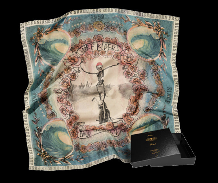 RUDE RIDERS SURFER scarf