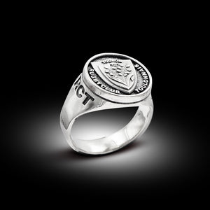 Rugby Club Toulonnais RCT Signet Ring 925 Silver