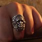 Indian tribute ring SITTING BULL 925 silver. Collab PITCH &amp; NEO