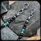 Chaîne de portefeuille NOVA Perles 10mm, onyx