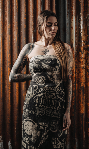 RUDE RIDERS ROOTS scarf