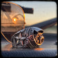 MAD MAX Homage INTERCEPTOR THE LAST V8 ring 925 silver