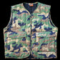 Gilet Biker col bas Camouflage