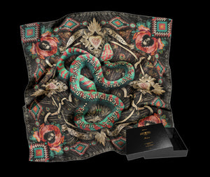 RUDE RIDERS SNAKE scarf